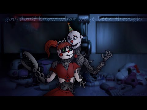 RadioBunny - Tell me Father [Lyrics] | Videoclip | FNAF 6 Pizzeria Simulator song