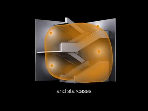 Video Plafoniera RS PRO LED B1 cu senzor de miscare inalta frecventa,13 W,lumina calda,abajur polimer,cu acumulator