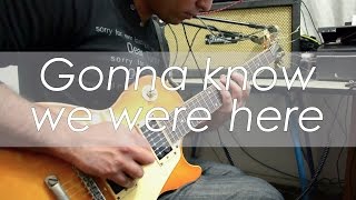 Jason Aldean - Gonna Know We Were Here | electric guitar cover (instrumental)