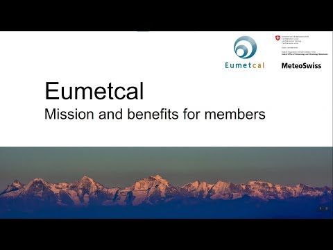Eumetcal - Mission and Benefits for members
