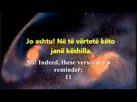 Surja Fatiha dhe Abese Shqip - English