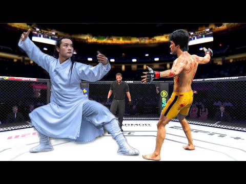 UFC4 Bruce Lee vs. City Ninja EA Sports UFC 4