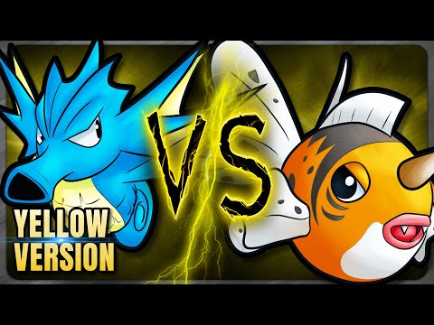 Who is the king of the sea? Seaking vs Seadra - Pokemon Yellow