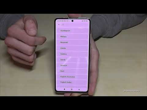Redmi Note 12 Pro (5G): How to change the language?