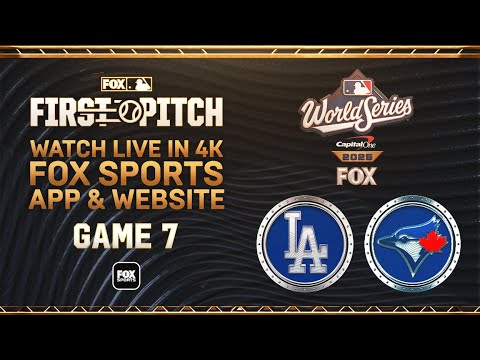 Dodgers at Blue Jays | World Series Game 7 #FirstPitch | MLB on FOX