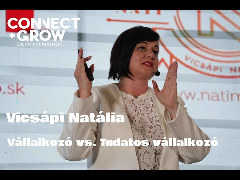 Vicsápi Natália: Vállalkozó vs. Tudatos vállalkozó