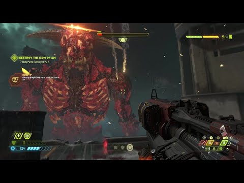 [069] Doom Eternal - ENDING ICON OF SIN BOSS FIGHT/ Xbox Series X Walkthrough (PART 8)