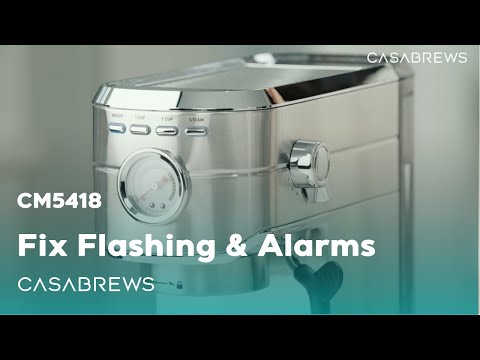 CM5418: Quick Fix for Flashing Lights and Alarm Sound Issue