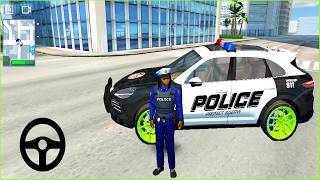 4X4 Porsche polis arabası oyunu 3D || Police sim 2020 #375 Polis oyunları 4K Android Gameplay