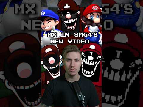 MX MARIO.EXE IN SMG4's VIDEO (MARIO '85 Horror) #shorts #mario #exe #marioexe #mx #smg4 #luigikid