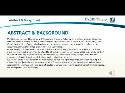 Thumbnail image of video presentation for Pseudopathologic Enhancement of Brain Parenchyma