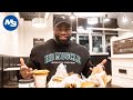 Beast Mode Burger & Fries | 2,560 Calorie Cheat Meal | Quinton