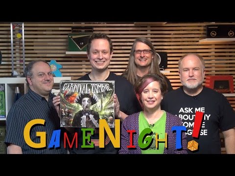 Carnival Zombie - GameNight! Se3 Ep33 - Season 3 Finale - How to Play and Playthrough
