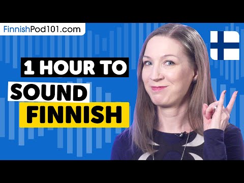 1 Hour to Sound Finnish