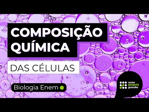 COMPOSIÇÃO QUÍMICA DAS CÉLULAS | RESUMO DE BIOLOGIA ENEM E ENCCEJA