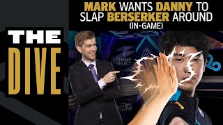 The Dive EP | Mark wants Danny to slap Berserker Around (in-game)