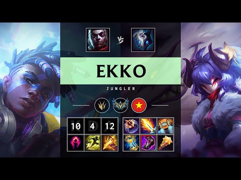 Ekko Jungle vs Kindred - VN Challenger Patch 25.08