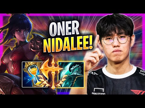 ONER IS SO GOOD WITH NIDALEE! - T1 Oner Plays Nidalee JUNGLE vs Bel'veth! | Bootcamp 2023