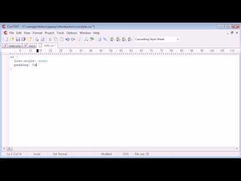 jQuery Tutorial 23 Contains selector