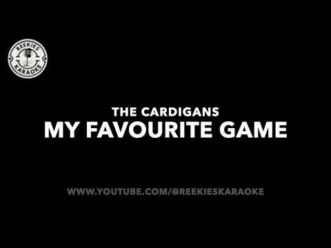 The Cardigans | My Favourite Game | Karaoke |
