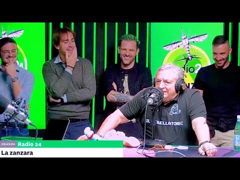 Enzo Spatalino on fire - La Zanzara 10.10.2024