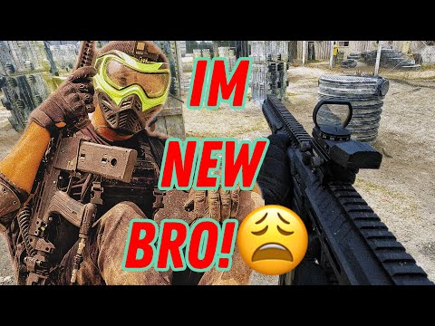 Paintball AMETUR gameplay !! 3v3 with MAGFED…what could go wrong??