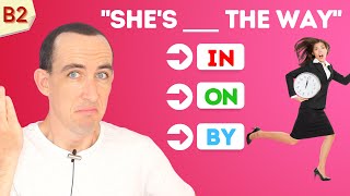 🔥 50 Expressions with IN, ON and BY | English Prepositions