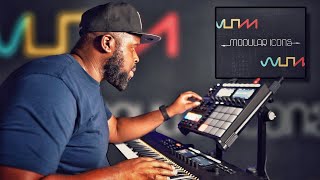 Video thumbnail for Made a Crazy Beat using Native Instruments MODULAR ICONS with the Maschine Plus 🔥 by Bolo Da Producer