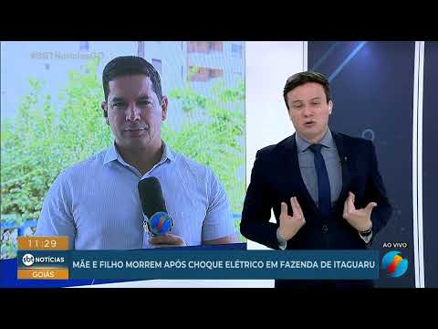 Mãe e filho morrem após choque elétrico em fazenda de Itaguaru