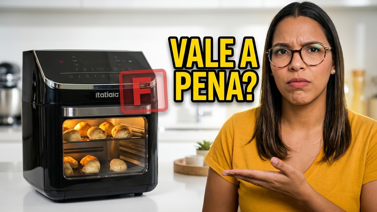Miniatura da avaliação em vídeo de Fritadeira Elétrica Itatiaia 1500W 5 Litros 127V