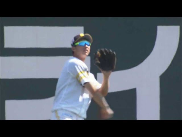 【ファーム】ホークス・真砂勇介 快足を飛ばしてファインプレーを見せる!! 2022年5月3日  福岡ソフトバンクホークス 対 中日ドラゴンズ