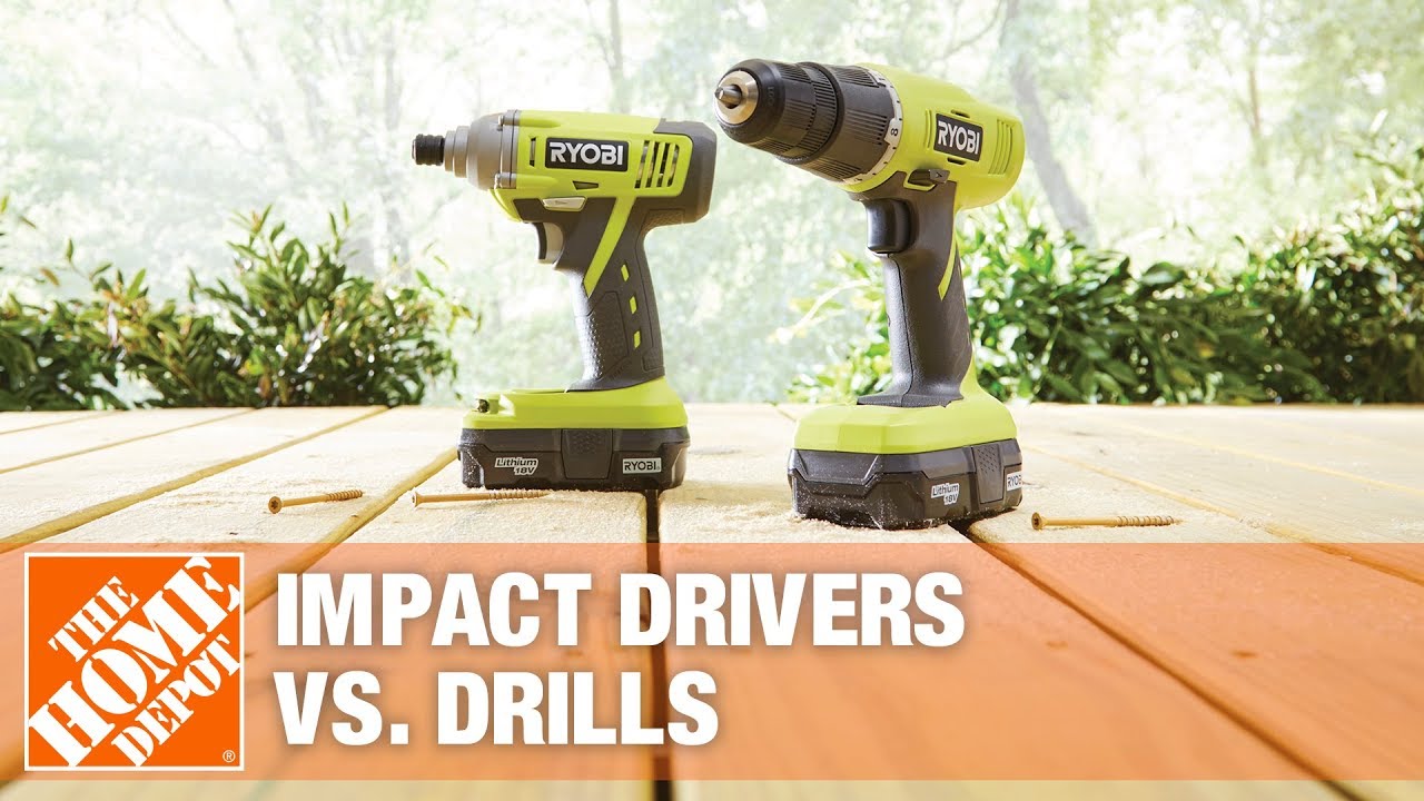 Impact Drivers vs. Drills