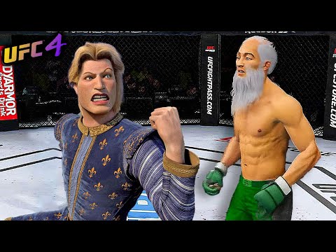 Old Bruce Lee vs. Prince Charming (EA sports UFC 4)