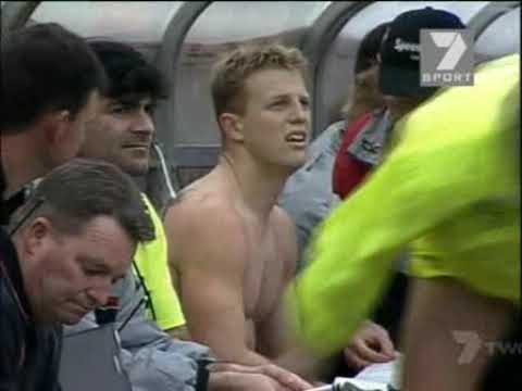 2000 qualifying final Essendon vs Kangaroos Matthew Lloyd's 100th goal of season