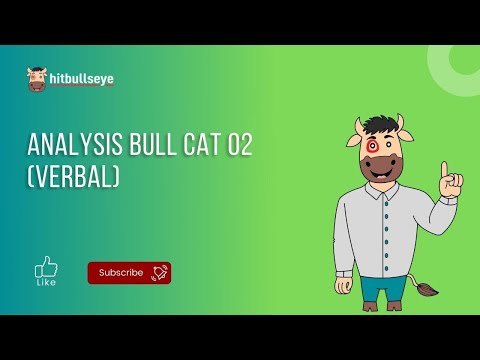 Analysis Bull CAT 02 (Verbal)