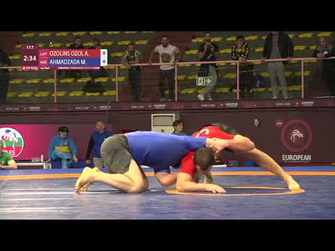 1/4 Men's GP No-Gi - 92 kg: A. OZOLINS OZOL (LAT) v. M. AHMADZADA (AZE)