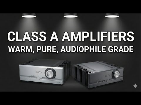 Top Class A Hi-Fi Amplifiers Today (Warm, Pure, Audiophile Grade)
