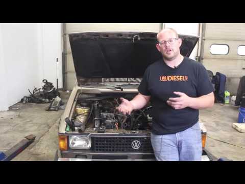 S&P Automotive TDI Caddy swap Part 2: Cable Clutch, Rod shift conversion and Exhaust