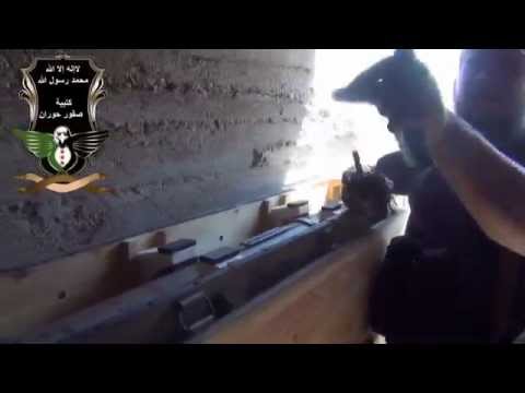 السيطرة على أحد مقرات النظام في تل المال في ريف درعا واغتنام صواريخ موجهة من قبل كتيبة صقور حوران