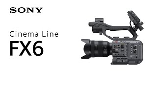 Video 2 of Product Sony Cinema Line FX6 Camcorder (ILME-FX6)