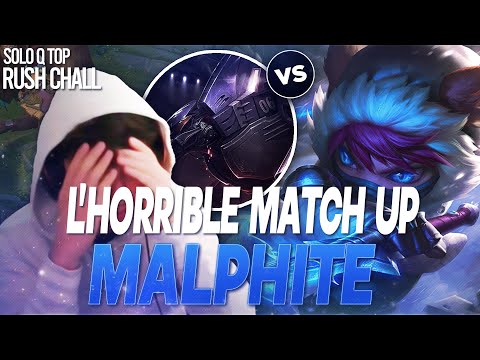 [RUSH CHALL S13] - L'HORRIBLE MATCH UP MALPHITE - TOP -  Kennen vs Malphite