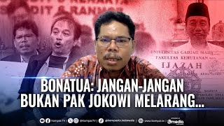[FULL] Temuan Baru Bonatua usai Dapat Salinan Ijazah Jokowi, Dapat Pertanyaan Tricky Penyidik?