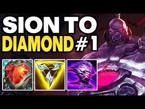 How to Play Sion Top in Low Elo - Sion Unranked to Diamond #1 - Sion Top Gameplay Guide