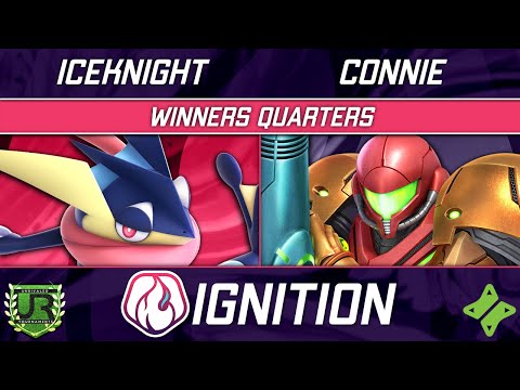 IceKnight (Greninja) vs Connie (Samus) - Ignition 338 WINNERS QUARTERS