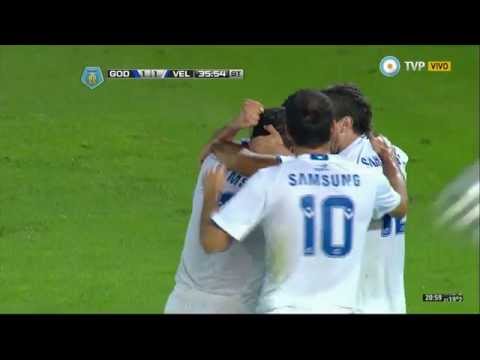 Gol de Cardozo. Godoy Cruz 1 - Velez 1 | Torneo Final 2014 - Fecha 17