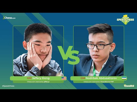 GM Xiong vs GM Abdusattorov | Junior Speed Chess Championship