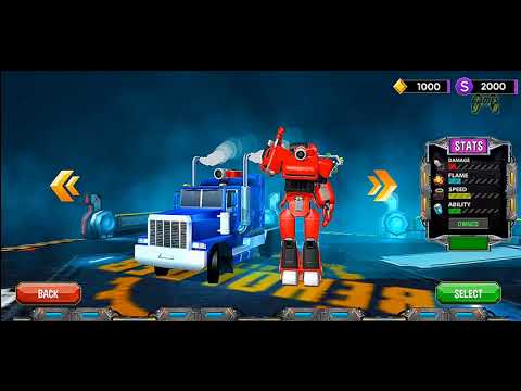 Multi Robot Transforming Games 2022:Red Destroyers Robot - Android iOS Gameplay