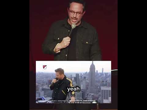 Platinum records and a heart of gold 😭 @davidguetta @nickkroll