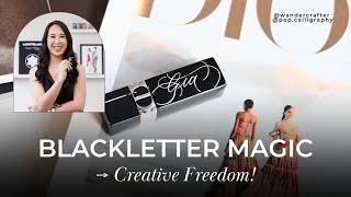 She Turned Her Dad’s Calligraphy Lessons into a Dream Business and Career