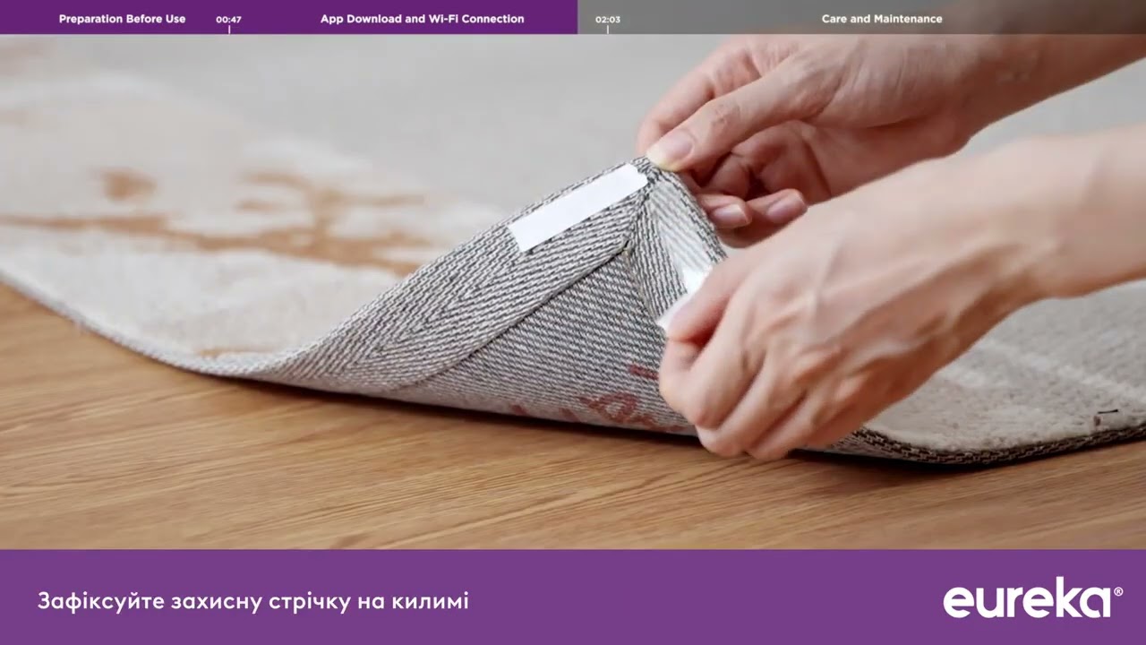 Робот-пилосос миючий EUREKA E20 Plus video preview